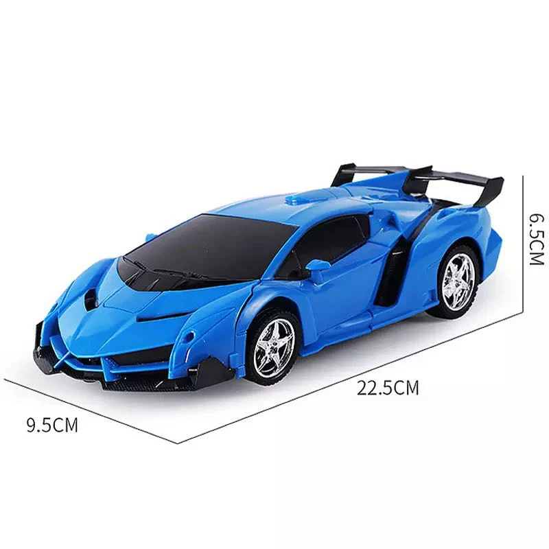 2IN1 Electric RC Car Transformation Robots One-Key Deformation Car Outdoor Remot