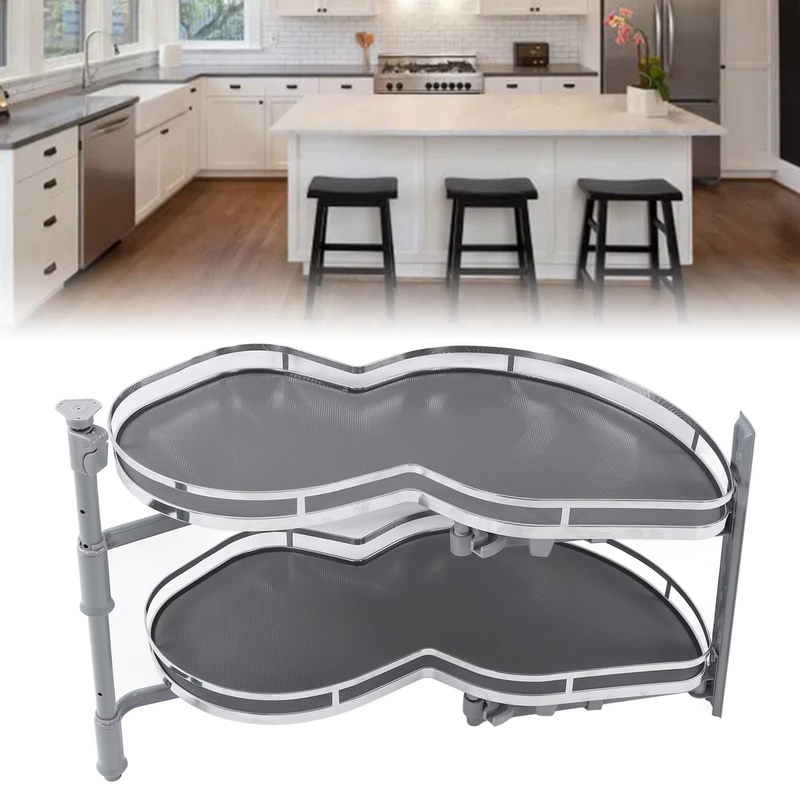 Blind Corner Cabinet Shelf Strong Load Bearing Blind Corner Cabinet Tray Corrosi