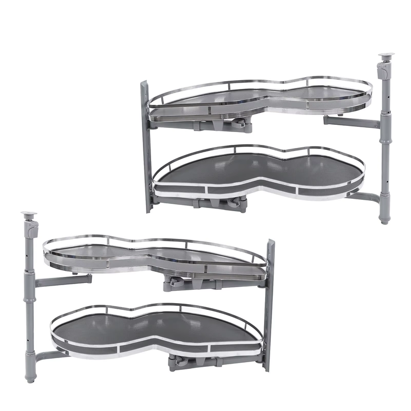 Blind Corner Cabinet Shelf Strong Load Bearing Blind Corner Cabinet Tray Corrosi