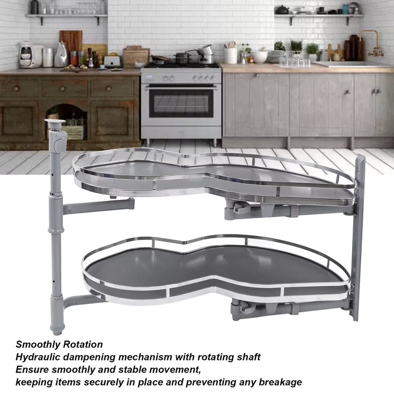 Blind Corner Cabinet Shelf Strong Load Bearing Blind Corner Cabinet Tray Corrosi