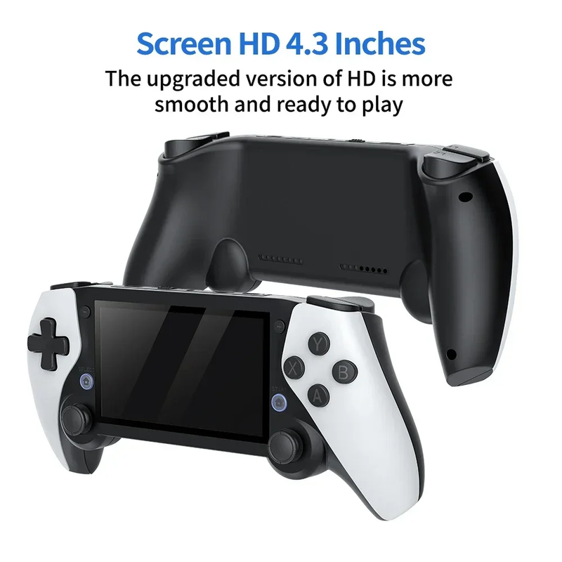 256G 70000+ Games 3D Joystick Handheld HDTV Game M25 4.3'' Screen Player Retro P