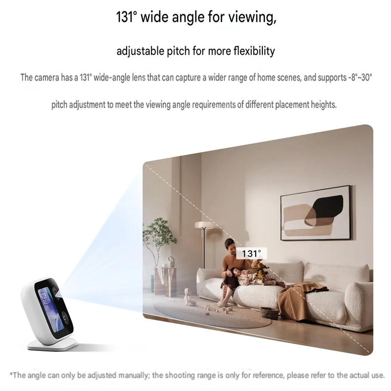 2025 Smart Camera Video Call Version Two-Way Call AI Face Recognition Full Colo