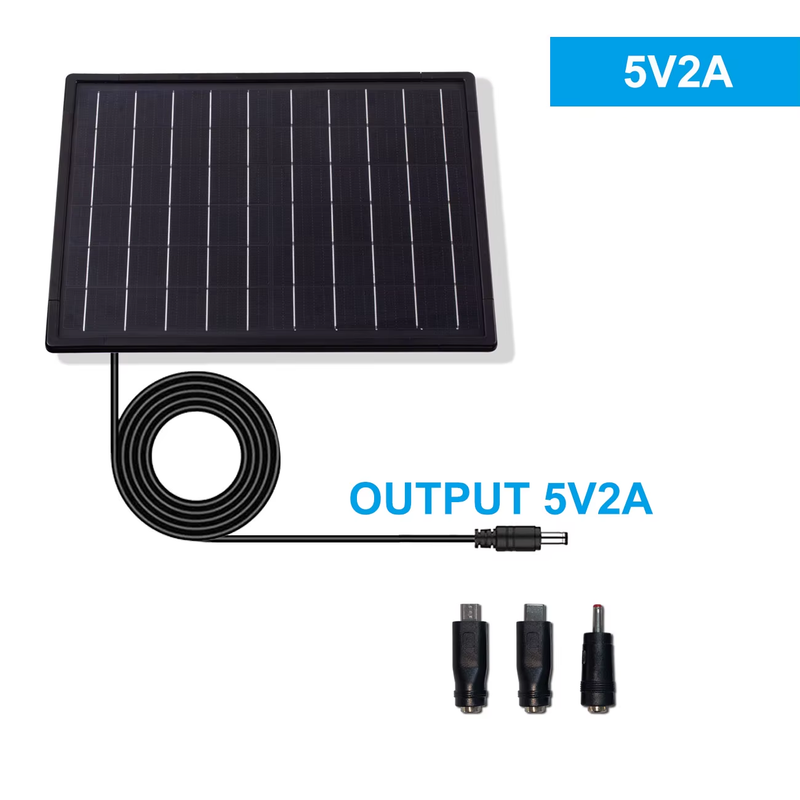 25W Solar Panel MPPT Charge Outdoor Waterproof 18650 Battery Output 12V 5V 6V 9V