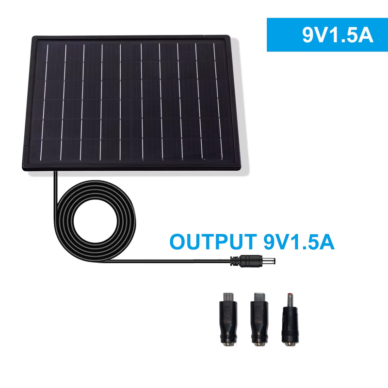 25W Solar Panel MPPT Charge Outdoor Waterproof 18650 Battery Output 12V 5V 6V 9V