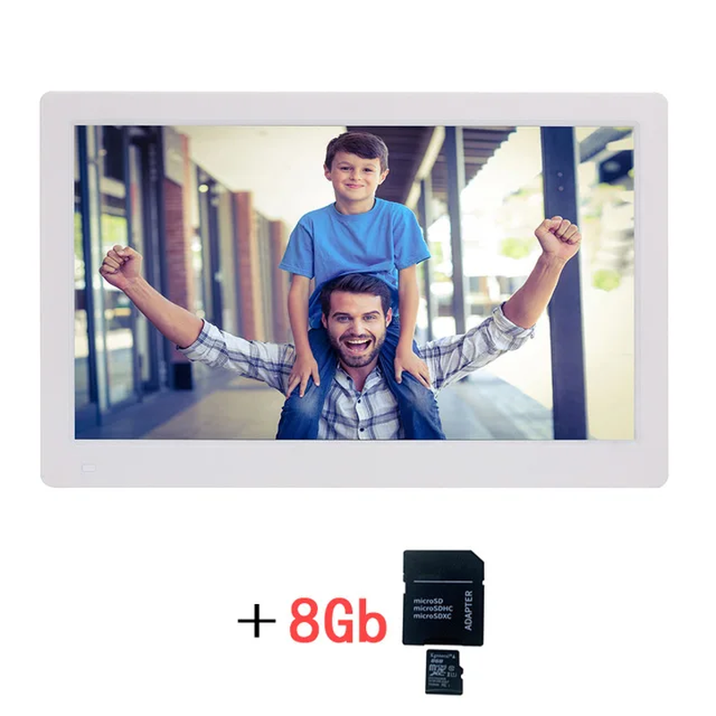 15 Inch Digital Photo Frame IPS All Viewing Angle Display Electronic Picture 192