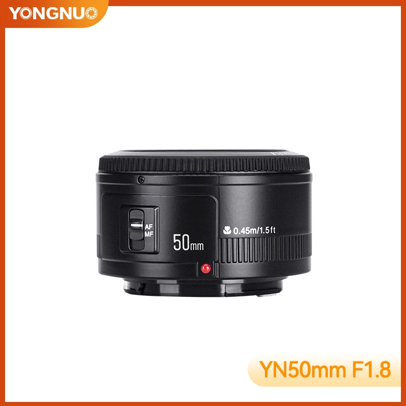 Yn50Mm F1.8 AF DSLR Lens Large Aperture Auto Focus Lens for Canon EF 60D 70D 5D2
