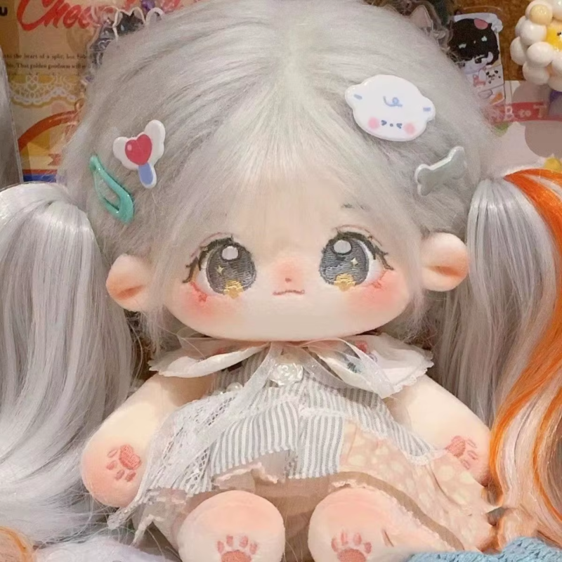 20Cm Genuine Kawaii Idol Doll Plush Princess Dolls Stuffed Figure Toys Cotton Ba