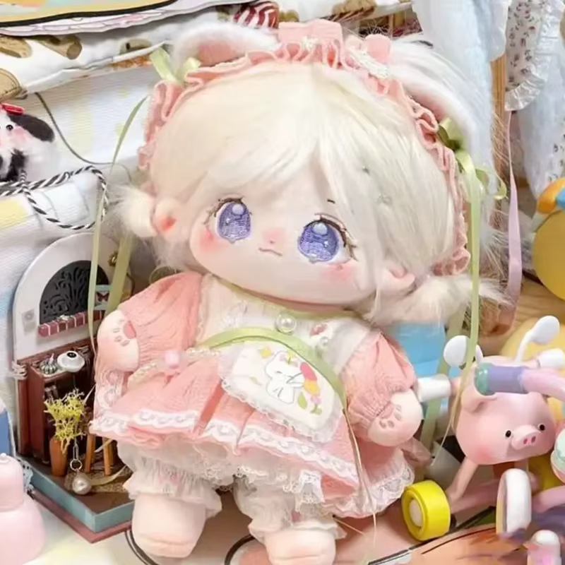20Cm Genuine Kawaii Idol Doll Plush Princess Dolls Stuffed Figure Toys Cotton Ba
