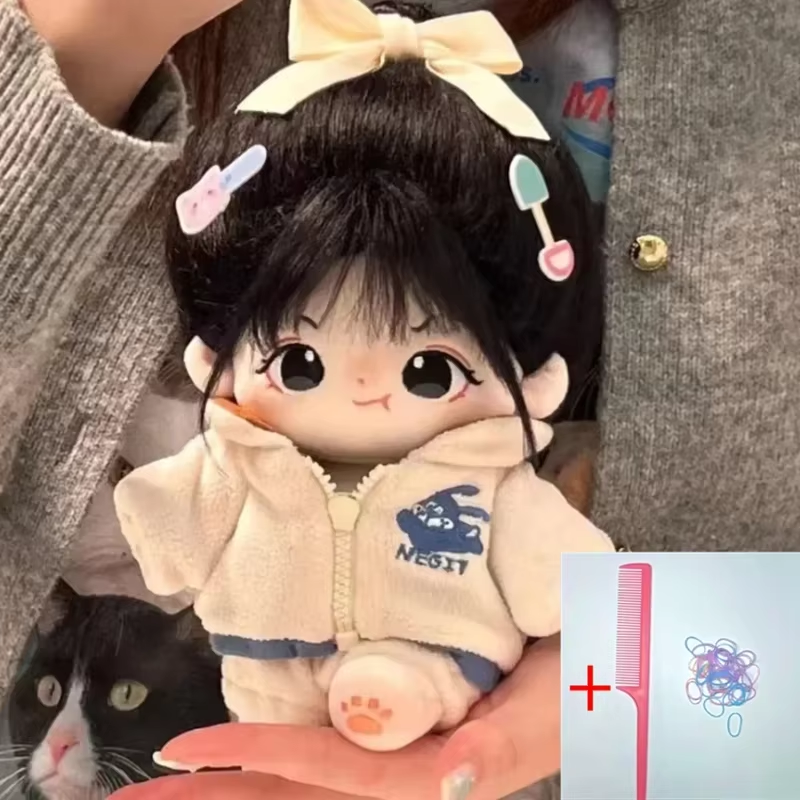 20Cm Genuine Kawaii Idol Doll Plush Princess Dolls Stuffed Figure Toys Cotton Ba