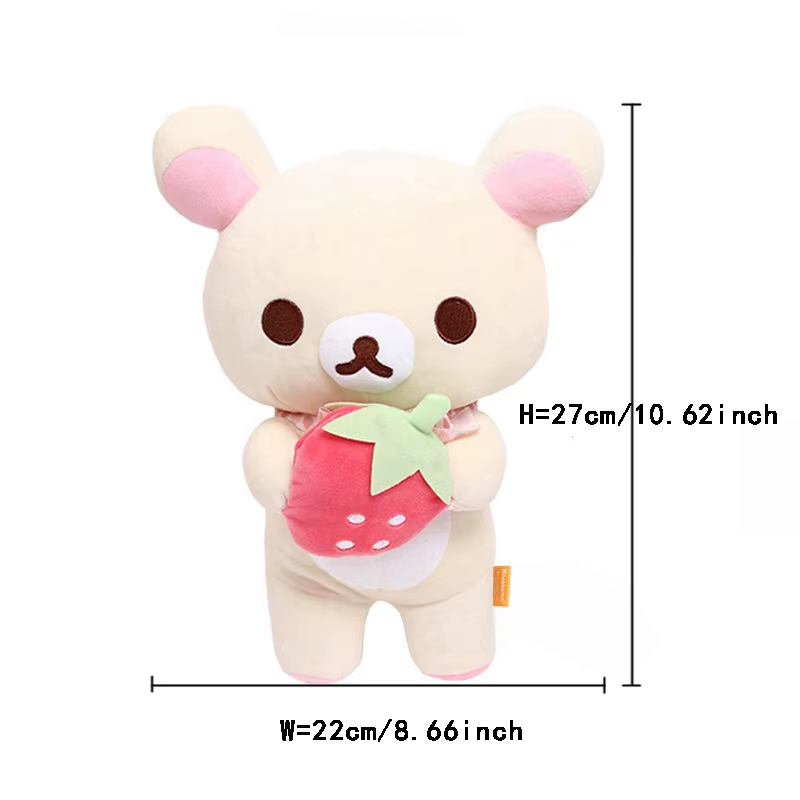 28Cm Rilakkuma Plush Teddy Bear Stuffed Doll Kawaii Bear Plushies Lovely Animal