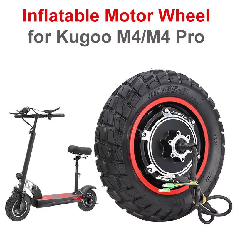 48V 500W Motor Replacement for Kugoo M4/M4PRO Electric Scooter 10 Inch Inflatabl