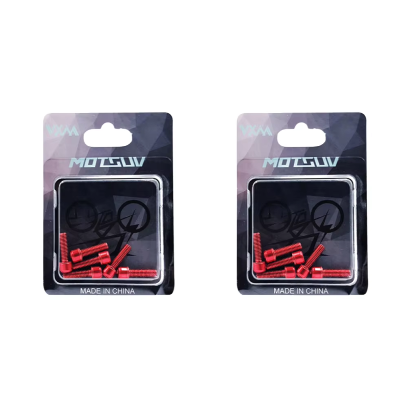 6-12PCS Bicycle Stem Bolt M5X18Mm MTB Road Bike Handlebar Stems Bolts Titanium-P