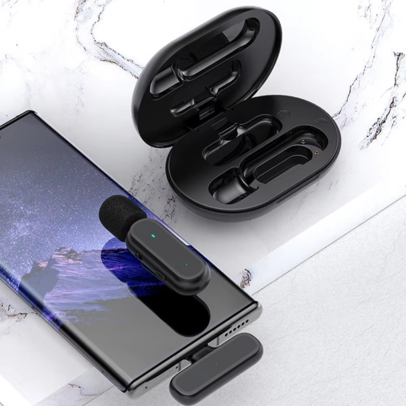 Xiaomi Wireless HD Radio Live Microphone Noise Cancel Dual Mic 20 Meters for Mo