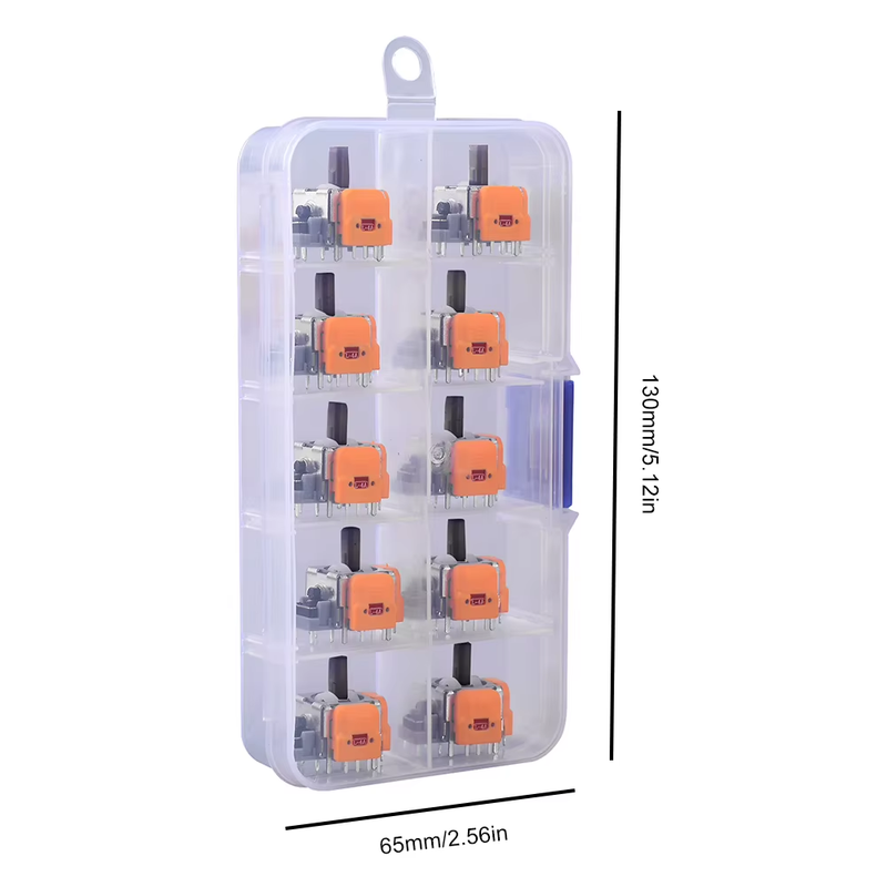 10Pcs 3D Hall Effect Joystick High Precision No Drifting Thumbsticks Module Repa