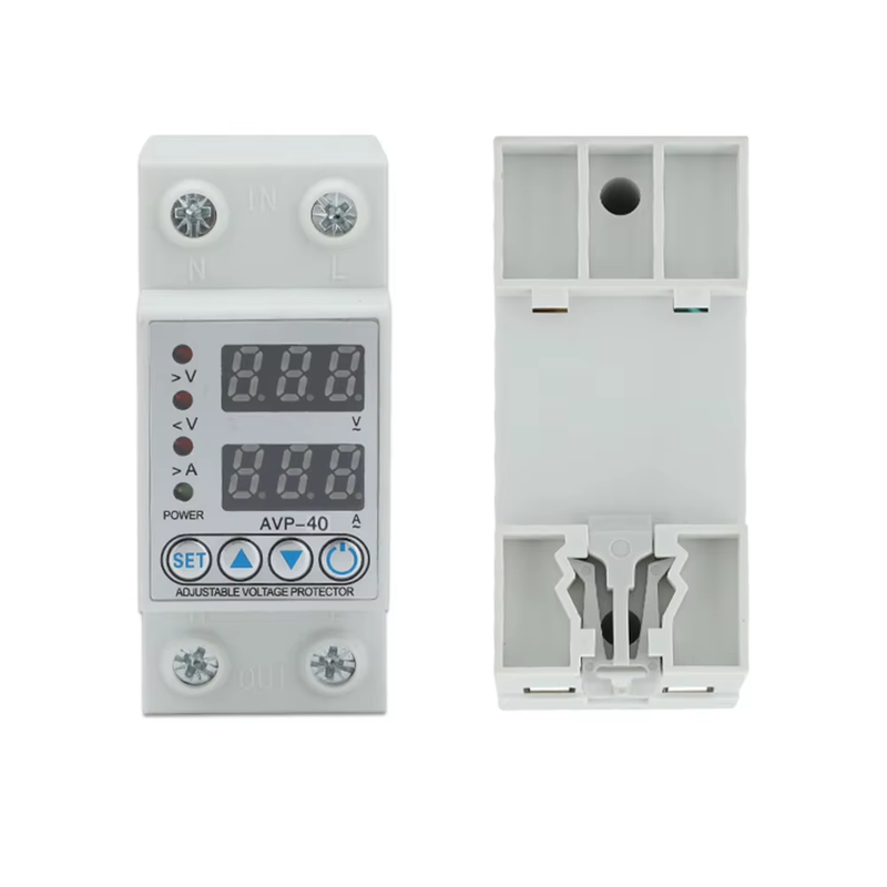 220V 40/63A Adjustable over under Voltage Protective Device over Current Protect
