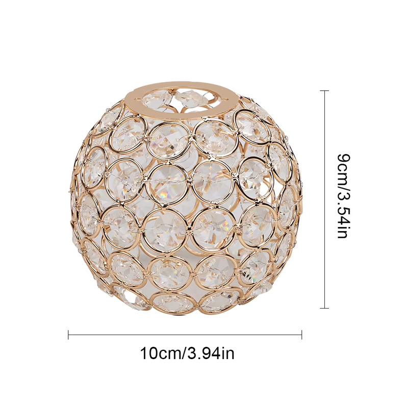 Crystal Ball Lampshade Outdoor Camping Lantern Shade Atmosphere Lampshade Decora