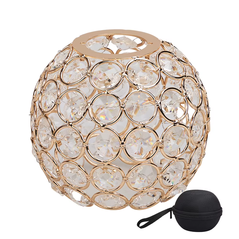 Crystal Ball Lampshade Outdoor Camping Lantern Shade Atmosphere Lampshade Decora