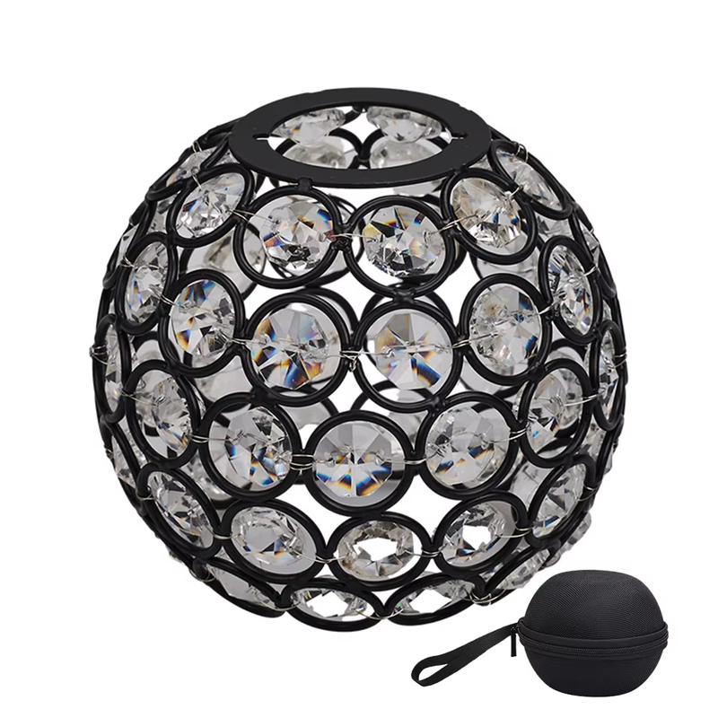 Crystal Ball Lampshade Outdoor Camping Lantern Shade Atmosphere Lampshade Decora