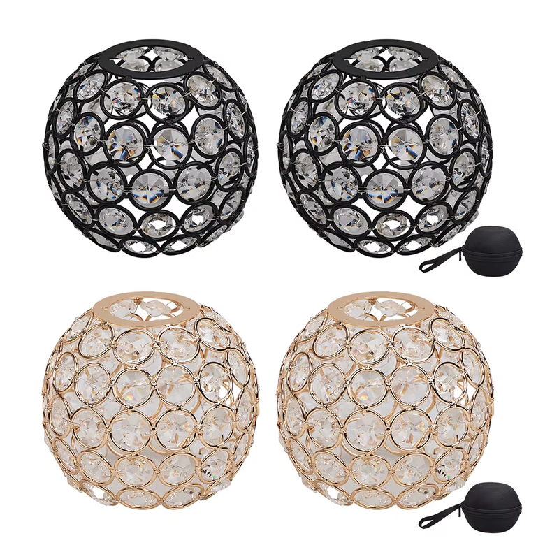 Crystal Ball Lampshade Outdoor Camping Lantern Shade Atmosphere Lampshade Decora
