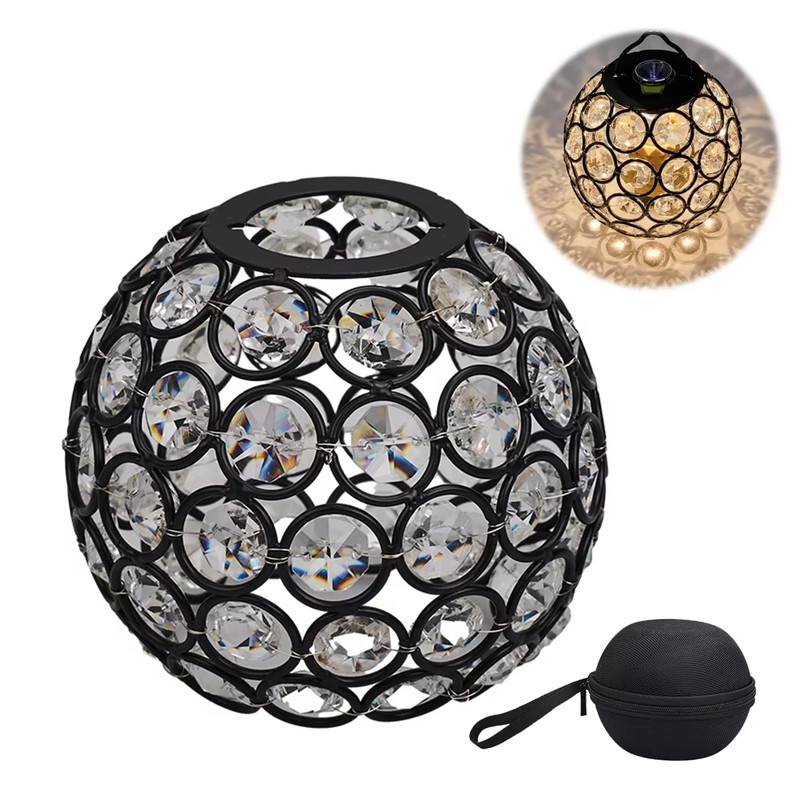Crystal Ball Lampshade Outdoor Camping Lantern Shade Atmosphere Lampshade Decora
