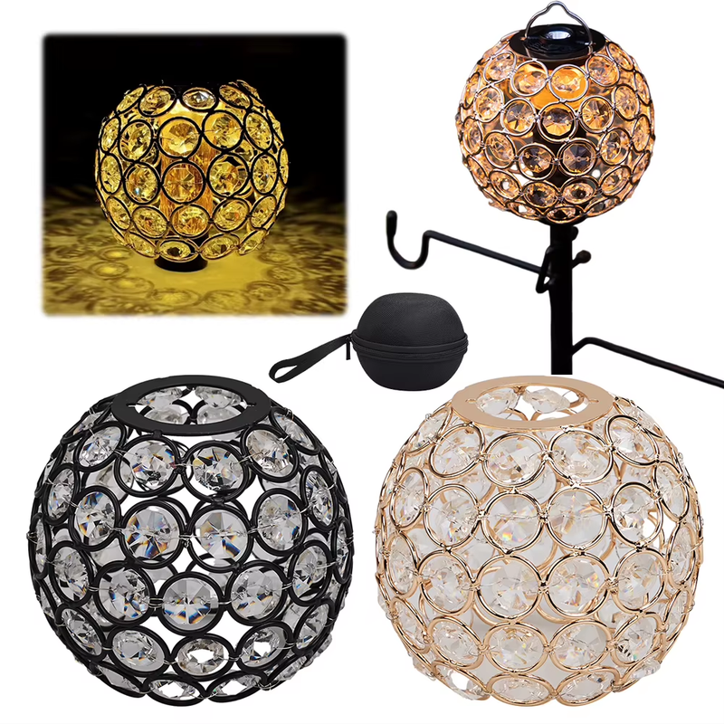 Crystal Ball Lampshade Outdoor Camping Lantern Shade Atmosphere Lampshade Decora