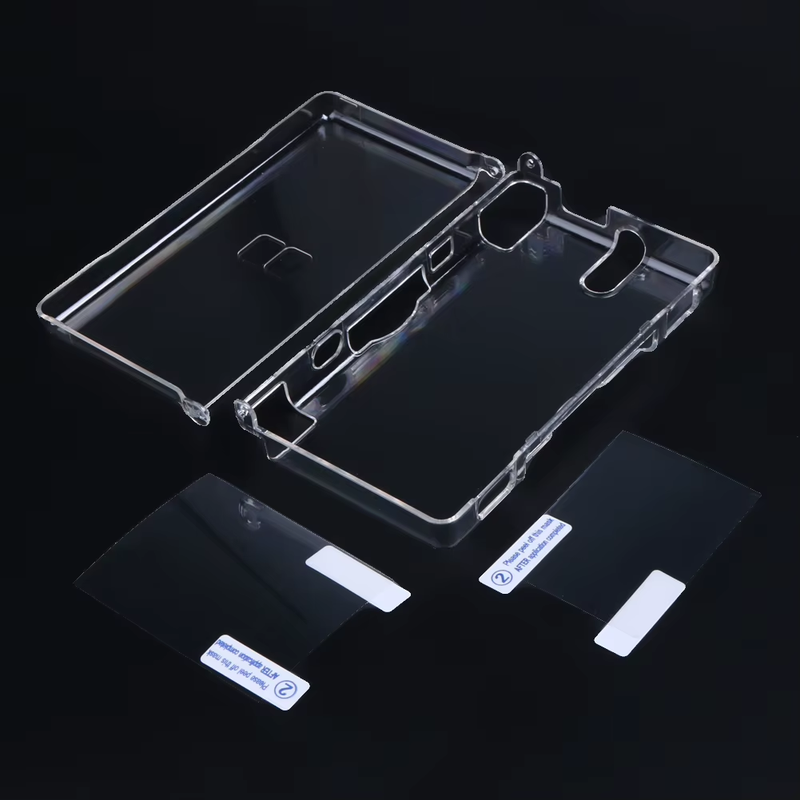 Clear Crystal Hard Shell Case Cover Protective Cover Hard Shell Skin for Nintend