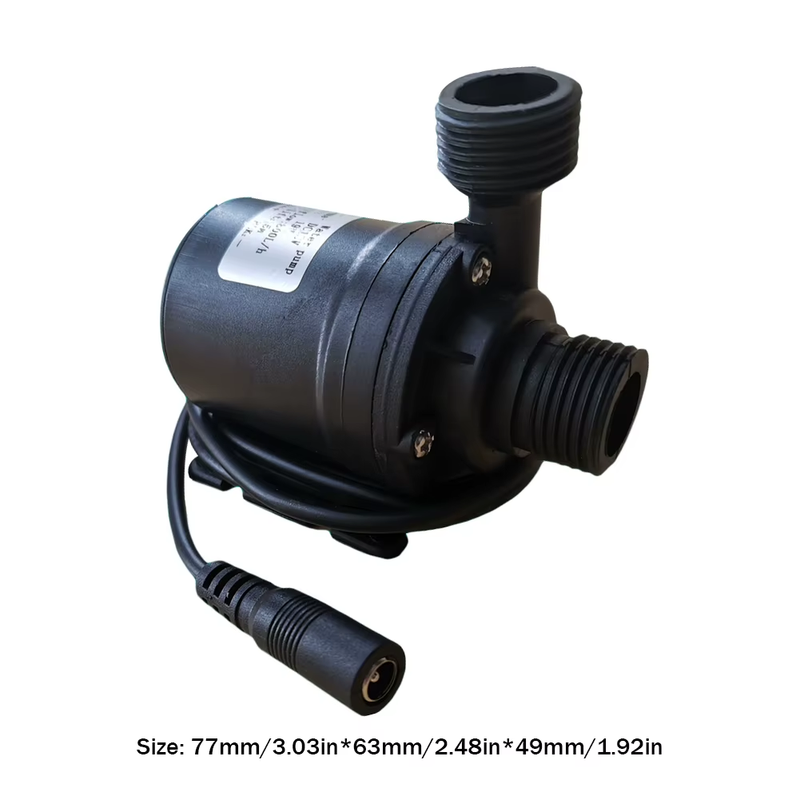 DC 12V 24V Circulation Water Pumps Ultra Quiet Centrifugal Pump Lift 5M/6M Brush
