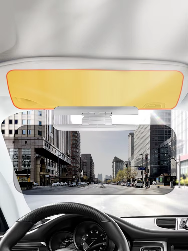 Day Night Vision Driving Mirror Adjustable Sun Visor Adjustable Sun Blocker Anti