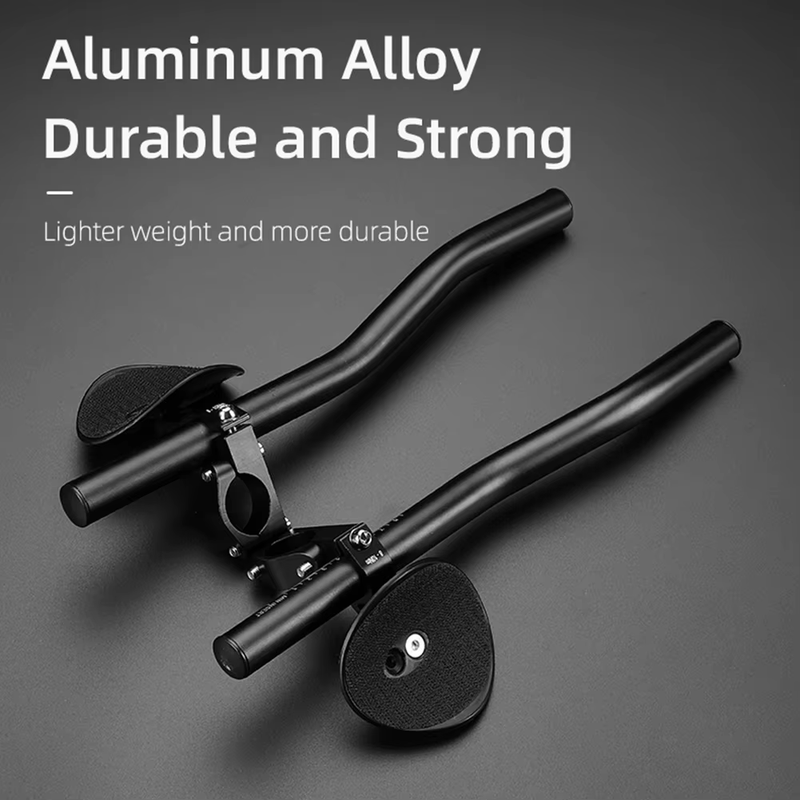 Aluminum Bicycle Rest TT Handlebar Clip Extension Triathlon MTB Bike Rest Handle