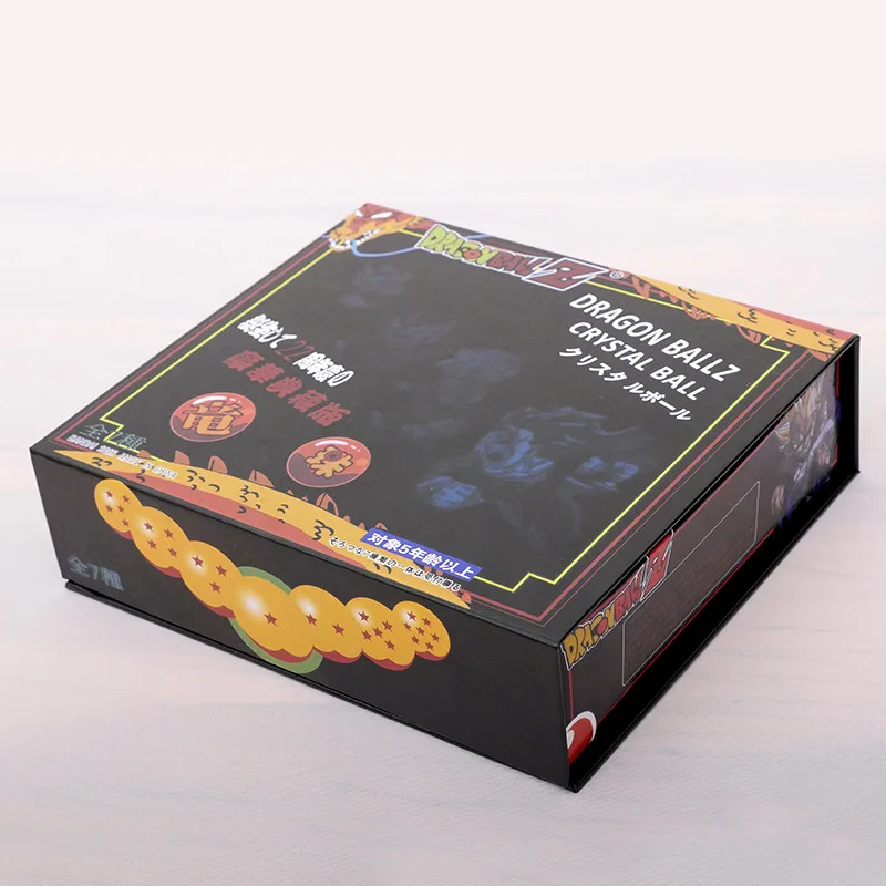 Dragon Ball 7Pcs/Set 1:1 Crystal Ball 4.3Cm Action Figure Toys Summon Shenron Wi