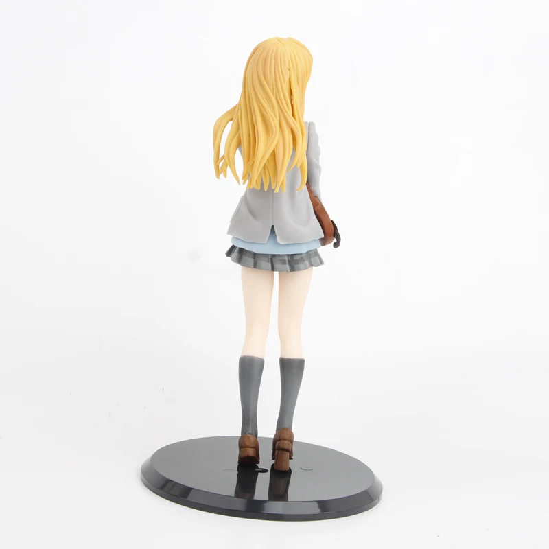 Anime Your Lie in April Miyazono Kaori Painted PVC Figure Collectible Model Toy