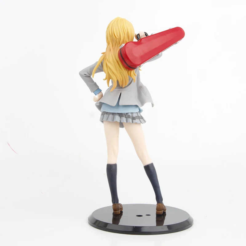 Anime Your Lie in April Miyazono Kaori Painted PVC Figure Collectible Model Toy