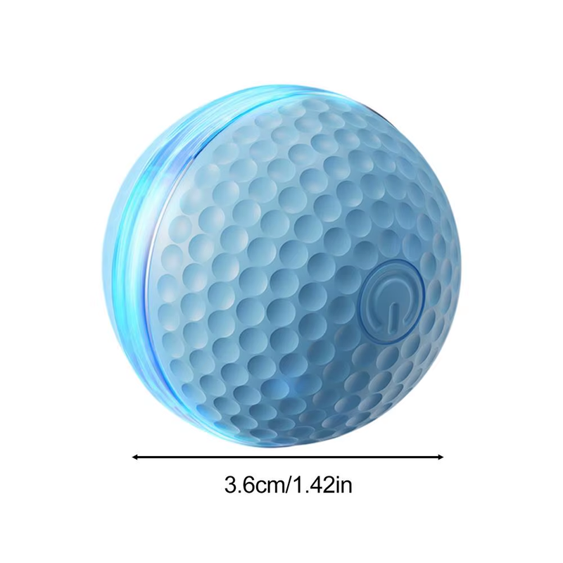 Cat Electronic Toy Automatic Moving Ball Cat Smart Rolling Ball Rechargeable 2 M