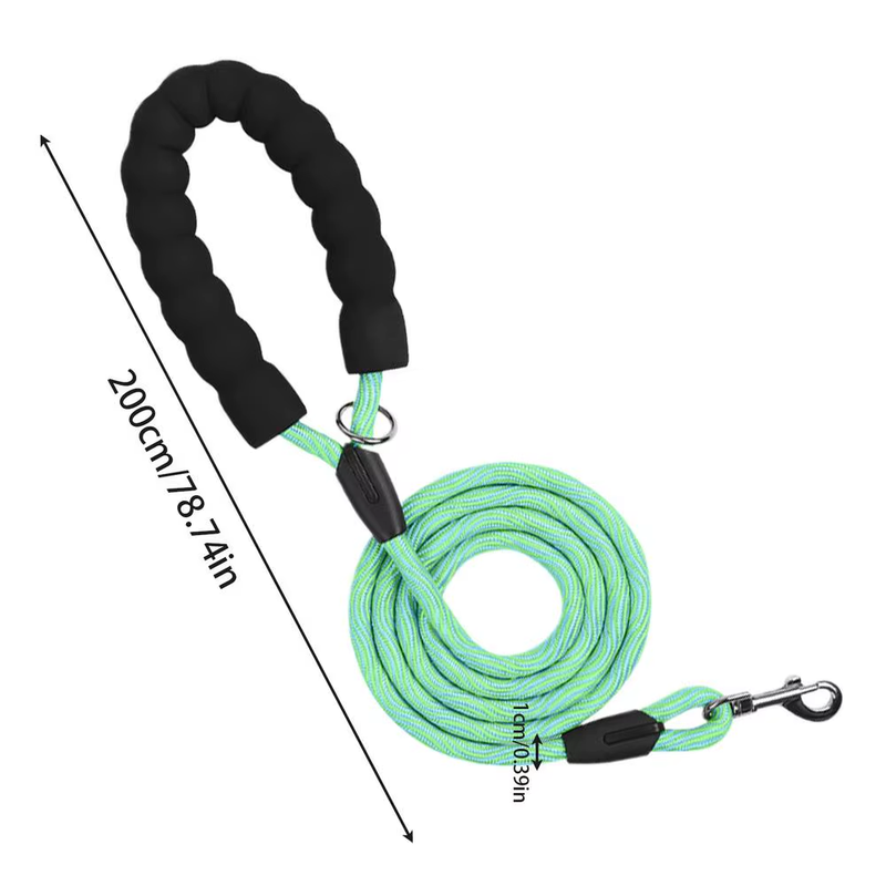 Portable Dog Lead Colorful Portable Pet Lead 2M Outdoor Dog Supplies Multipurpos