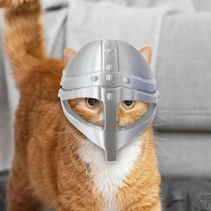 Cat Costume Hat Metal Pirate Design Funny Outfit Hat Comfortable Cosplay Headwea