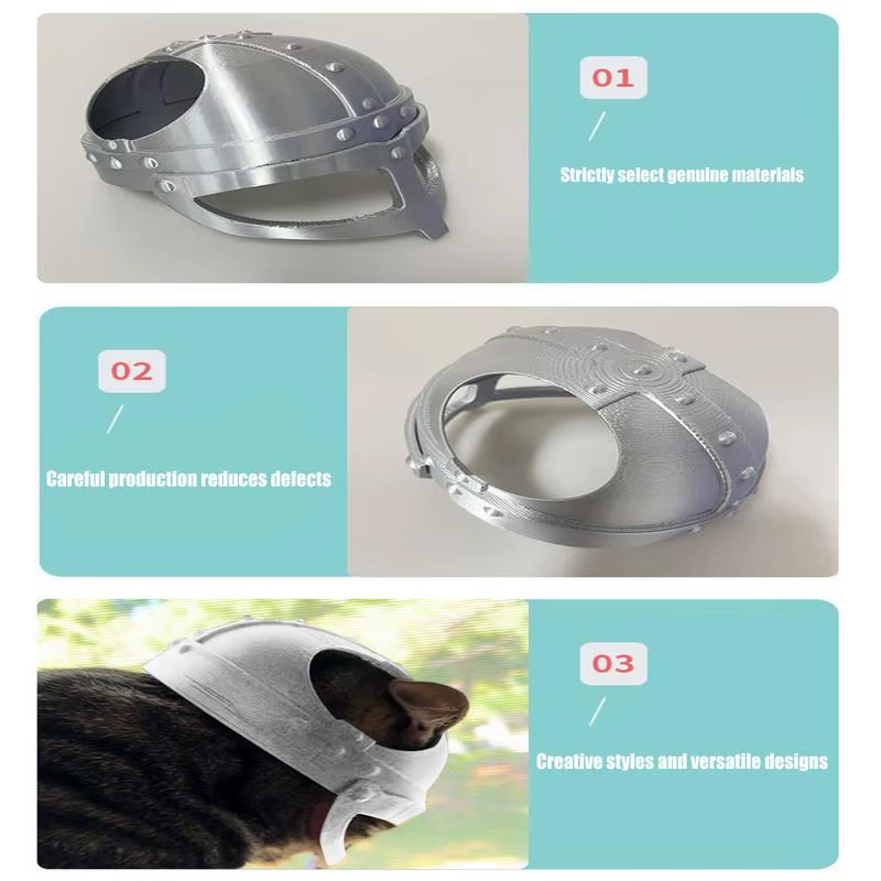 Cat Costume Hat Metal Pirate Design Funny Outfit Hat Comfortable Cosplay Headwea