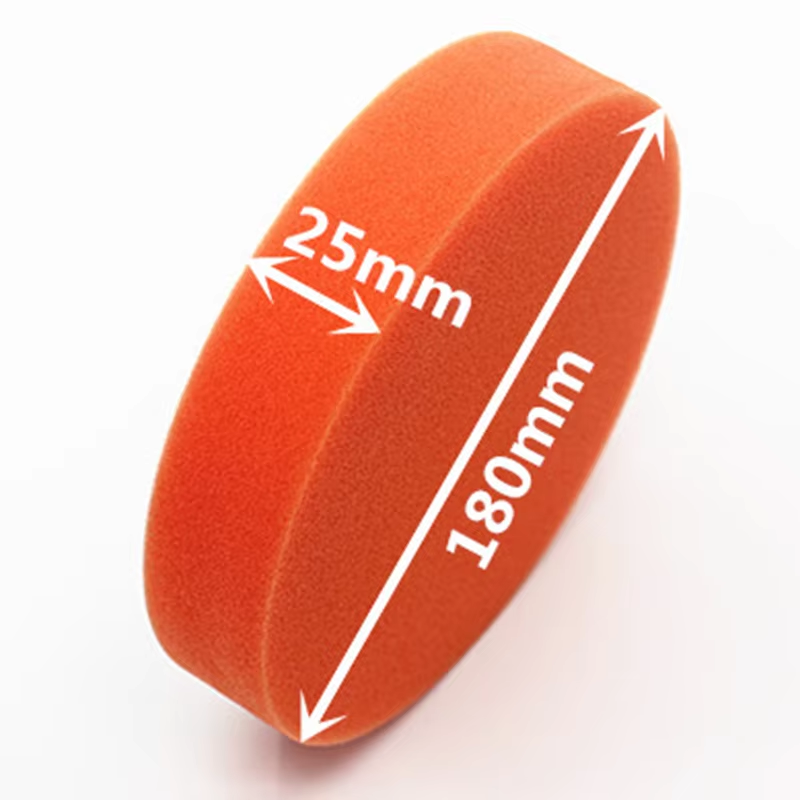 10Pc 180Mm 7 Inch Flat Sponge Gross Polishing Buffing Pad Kit for Car Polisher C