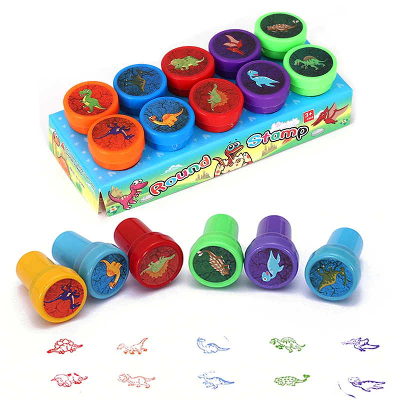 25/50 PCS Assorted Stamps for Kids Self Inking Stamps Different Design Child Sta