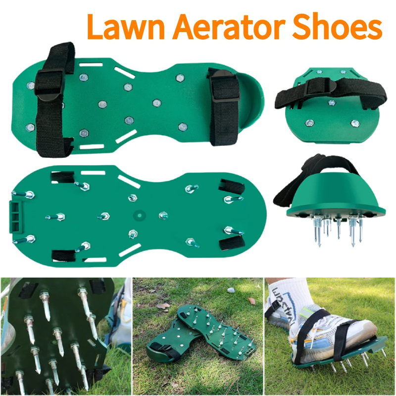 28Mm/42Mm/55Mm Lawn Aerator Shoes Gardening Shoes Garden Spike Shoes Grass Aerat