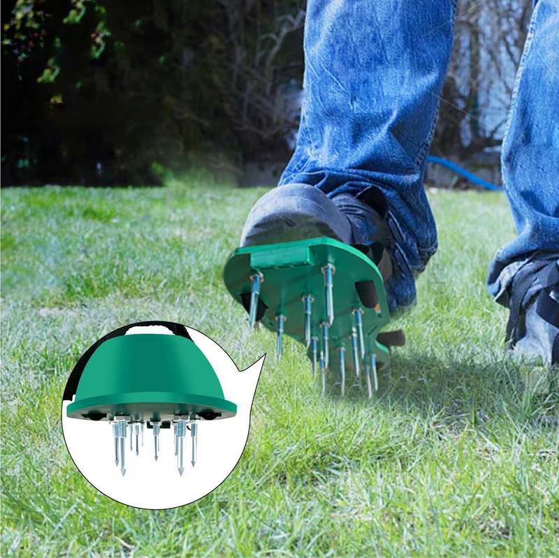 28Mm/42Mm/55Mm Lawn Aerator Shoes Gardening Shoes Garden Spike Shoes Grass Aerat
