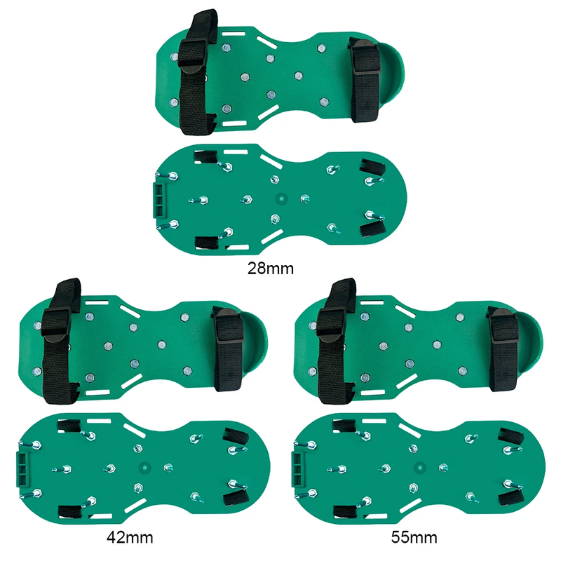 28Mm/42Mm/55Mm Lawn Aerator Shoes Gardening Shoes Garden Spike Shoes Grass Aerat