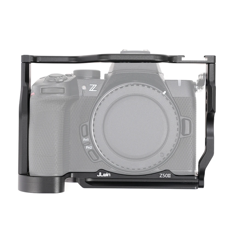 Camera Cage Aluminum Alloy Video Cage for Nikon Z50II Mirrorless Camera with Col