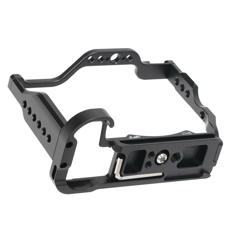 Camera Cage Aluminum Alloy Video Cage for Nikon Z50II Mirrorless Camera with Col