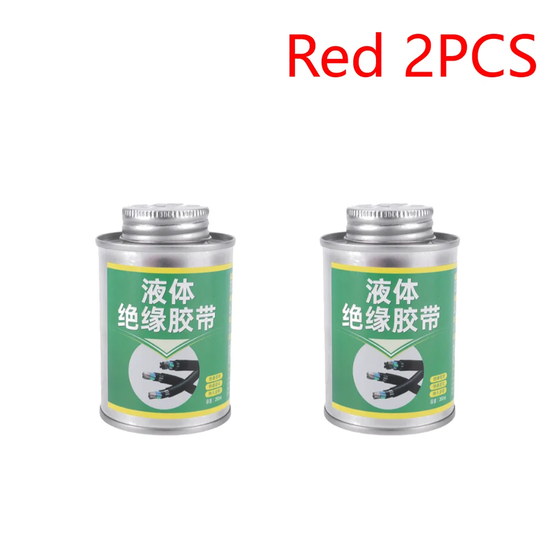 1/2PCS 260ML Liquid Electrical Tape Electrical Wire Cable Coat Repair Glue High-