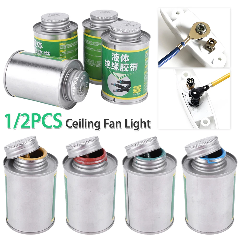 1/2PCS 260ML Liquid Electrical Tape Electrical Wire Cable Coat Repair Glue High-