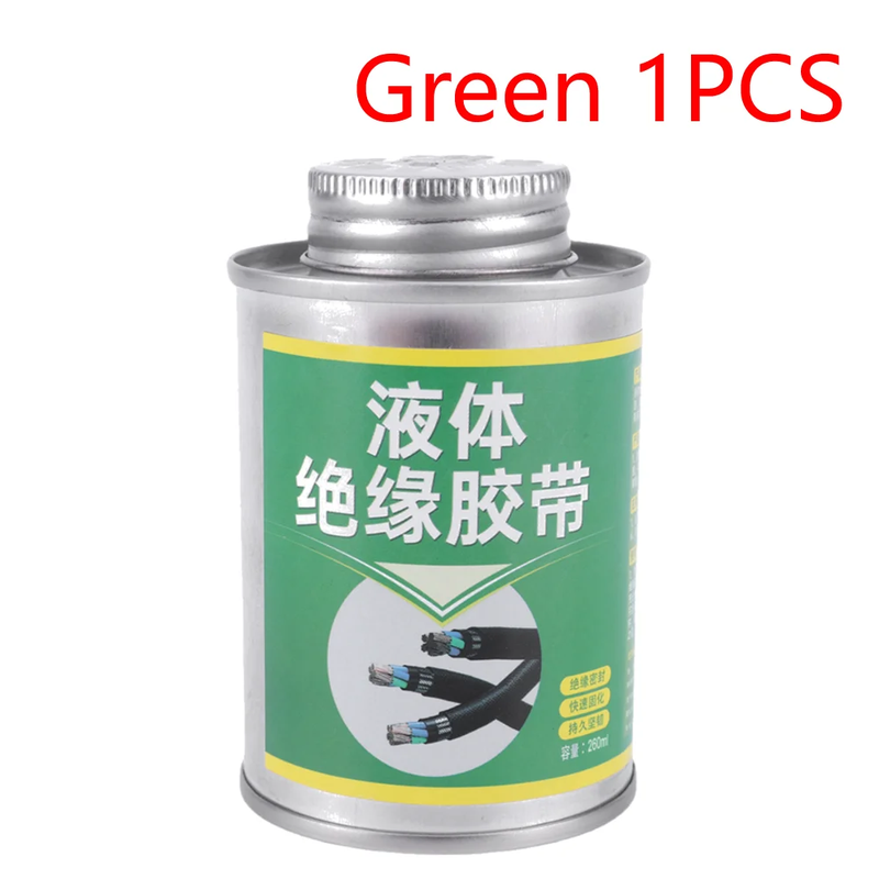 1/2PCS 260ML Liquid Electrical Tape Electrical Wire Cable Coat Repair Glue High-