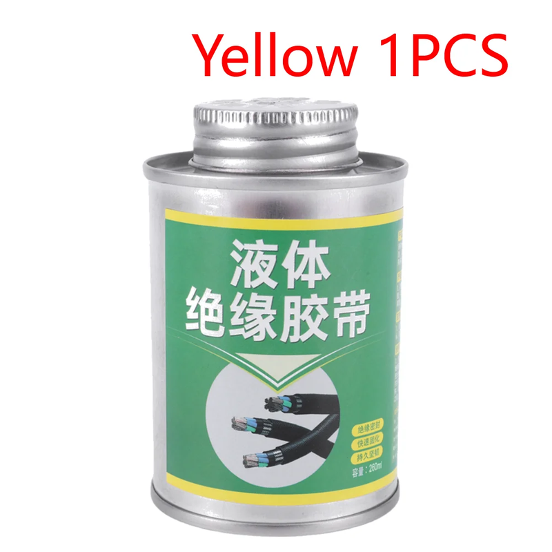 1/2PCS 260ML Liquid Electrical Tape Electrical Wire Cable Coat Repair Glue High-
