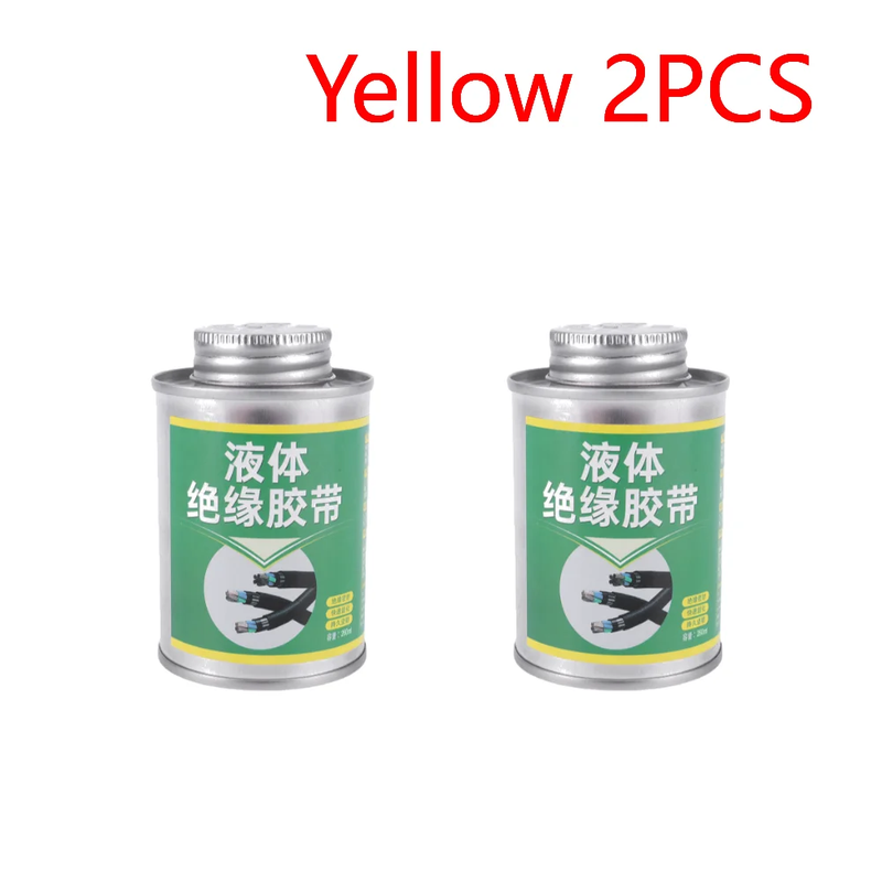 1/2PCS 260ML Liquid Electrical Tape Electrical Wire Cable Coat Repair Glue High-