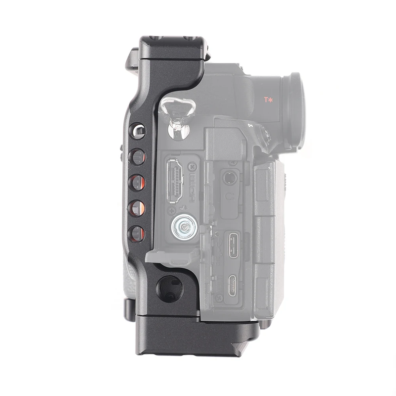 Camera Cage for Sony A7RV Aluminum Alloy Cage A7R5 to Mount Tripod Monitor Photo