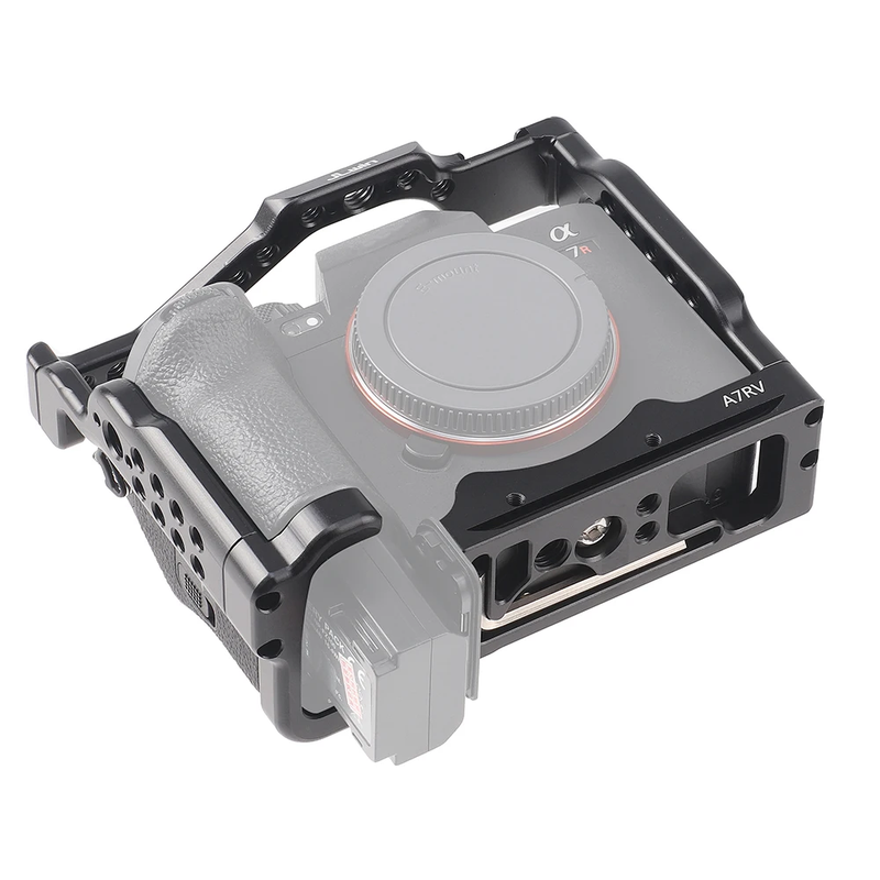 Camera Cage for Sony A7RV Aluminum Alloy Cage A7R5 to Mount Tripod Monitor Photo